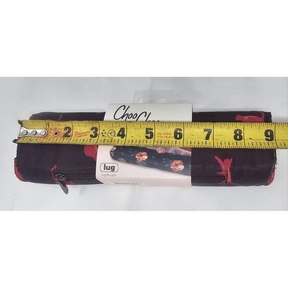 Lug Choo Choo Pill XL Organizer Case Cats Orchid 7 Daily Compartments 9"x3" NEW - Picture 8 of 10